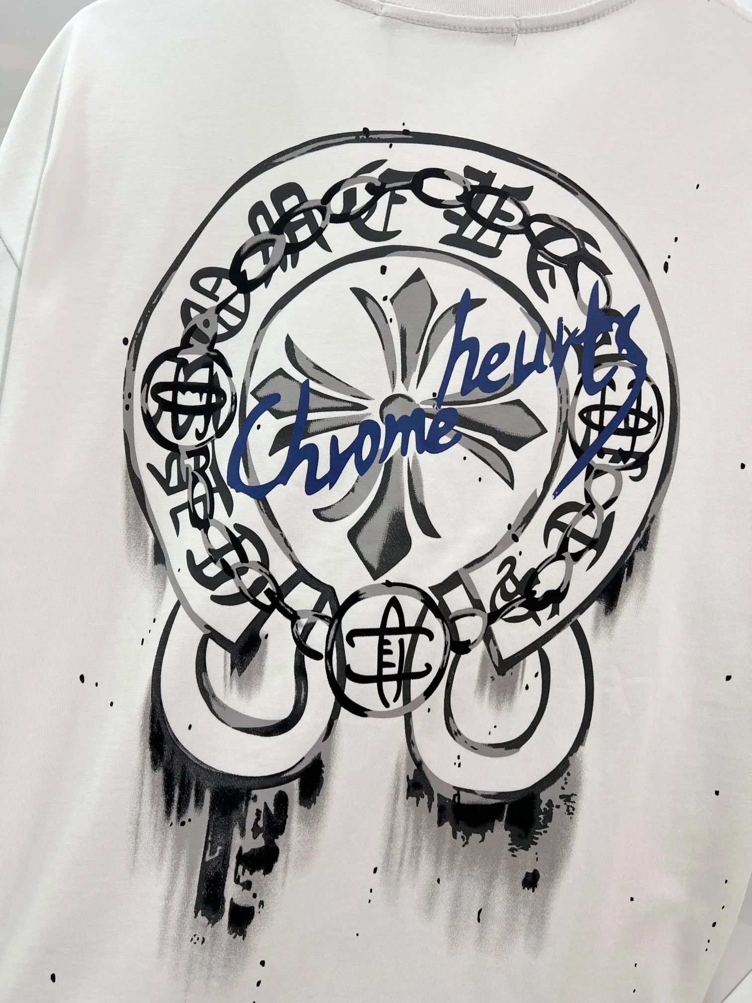 Chrome Hearts/ Quality T Classic LOGO Same Style 2026ss Quality Versatile Quality : Black.White Size：S M L XL